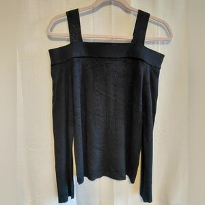 Elegant Black Women's Top